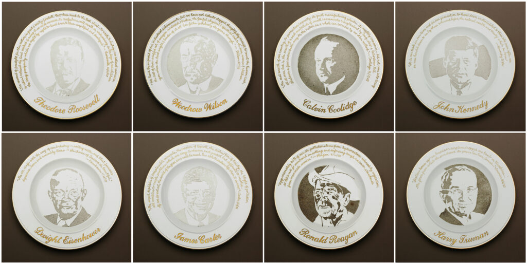 Presidential Commemorative Smog Plates
